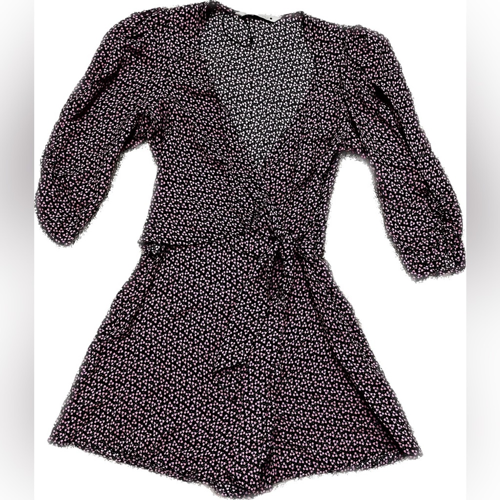 NWOT Zara Front Wrap Romper
